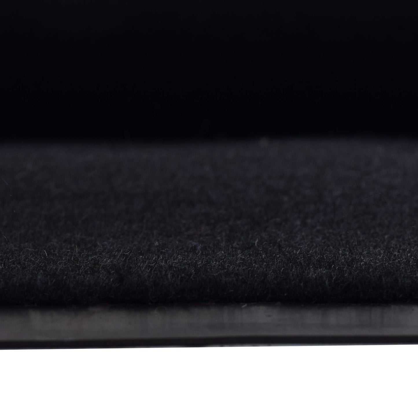 iCustomRug Heavy Duty Interior/Exterior Waterproof Utility Plush Pile Vinyl Back Runner,Mats,Area Rug, Non-Slip, for Doorway, Hallway, Commercial or Residential Use 4' X 8' Black
