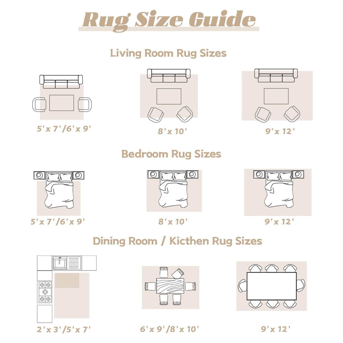 VECARF Area Rug 9x12 Washable Rug, Vintage Boho Medallion Rugs Non-Slip Soft Low Pile Large Distressed Rug Indoor Retro Carpet for Living Room Bedroom Dining Room Home Office (Beige, 9'x12')