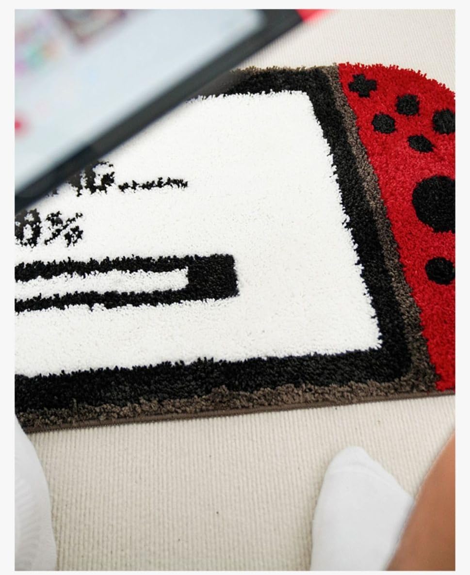 Gaming Rug for Kids Boy’s Bedroom Living Room Playroom Decor,Non-Slip Gamer Carpet Children Gaming Area Rugs(21 in x 47 in)