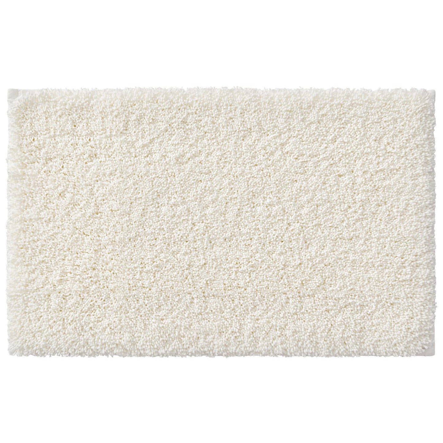 DEXI Bathroom Rugs Non Slip Washable 32x20, Ultra Soft and Water Absorbent Bath Mat, Thick Plush Fluffy Microfiber Bath Rug Carpet for Shower Floor, Tub, Sink, Ivory