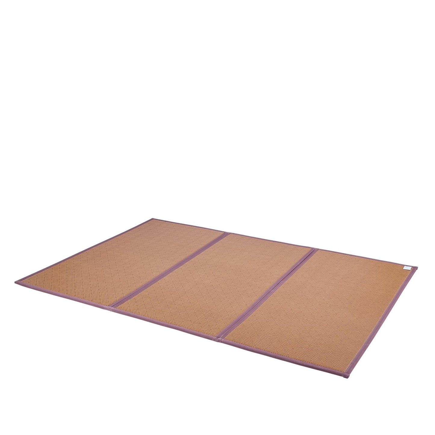 VEVOR Japanese Tatami Mat, Full XL - 55'' X 80'' Foldable Handwoven Rattan Tatami Mat, Non-Slip & Easily Cleaned Tatami Mattress, Summer Breathable Tatami for Sleeping, Meditation, Yoga