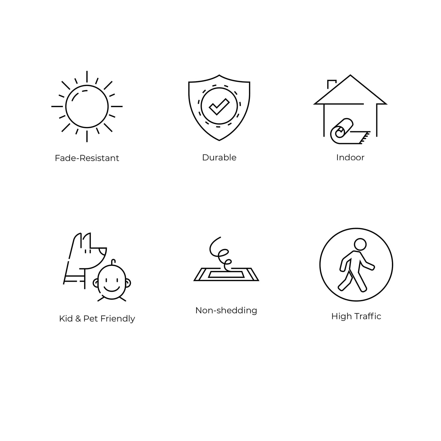 JONATHAN Y Retro Rainbow Stripe Indoor Area Rug 5x8, Blue/Cream/Gray, Contemporary, Casual, Coastal, Easy-Cleaning for Living Room, Bedroom, Kitchen, Pet Friendly, Non-Shedding (DZC102B-5)