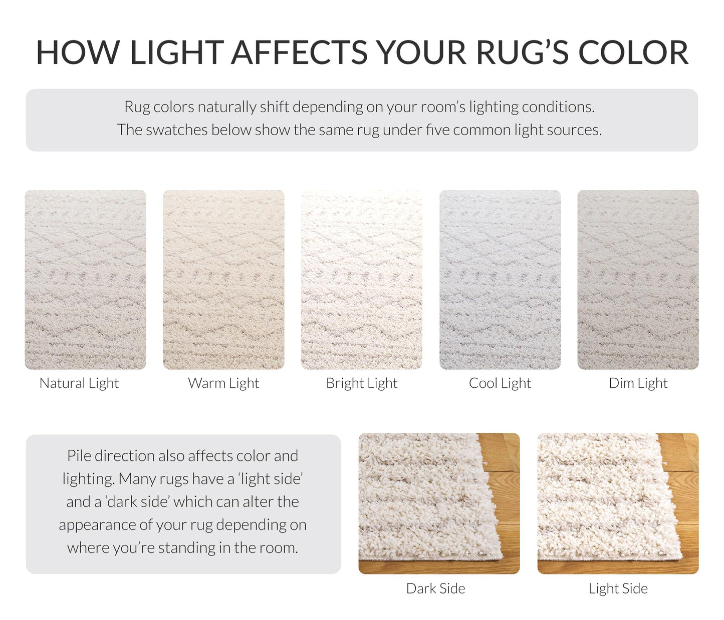 SAFAVIEH Area Rug 9x12 - Arizona Shag Collection - Large - Ivory & Beige, Moroccan Boho Design, Non-Shedding & Easy to Clean, Ideal for Living Room, Bedroom, Dining Space (ASG741A)