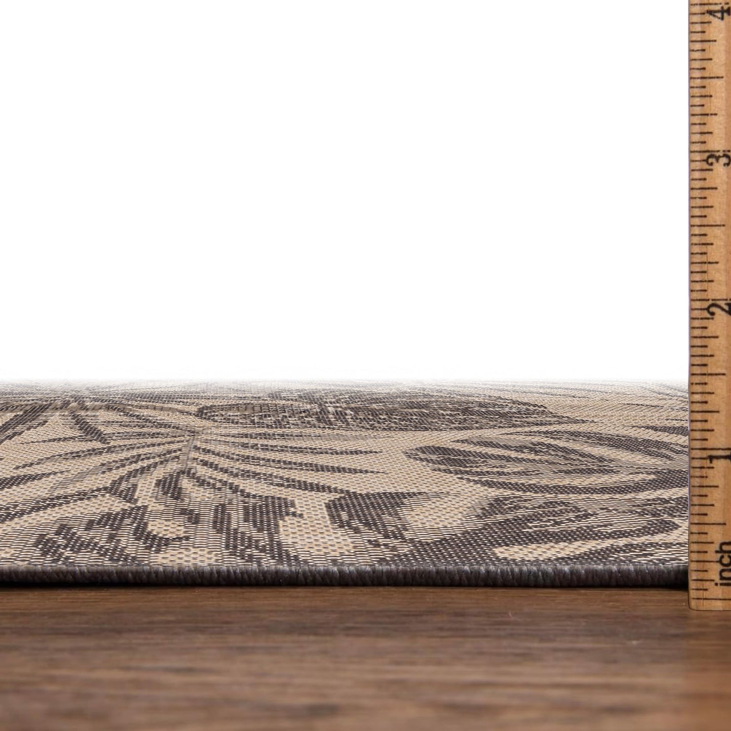 Keen Home Design Terrace Outdoor Area Rug - 5x8 Washable Indoor/Outdoor Rug for Patio, Kitchen, Balcony, Beach, Garden, Deck and Porch, Size: 5'3"x7'7"