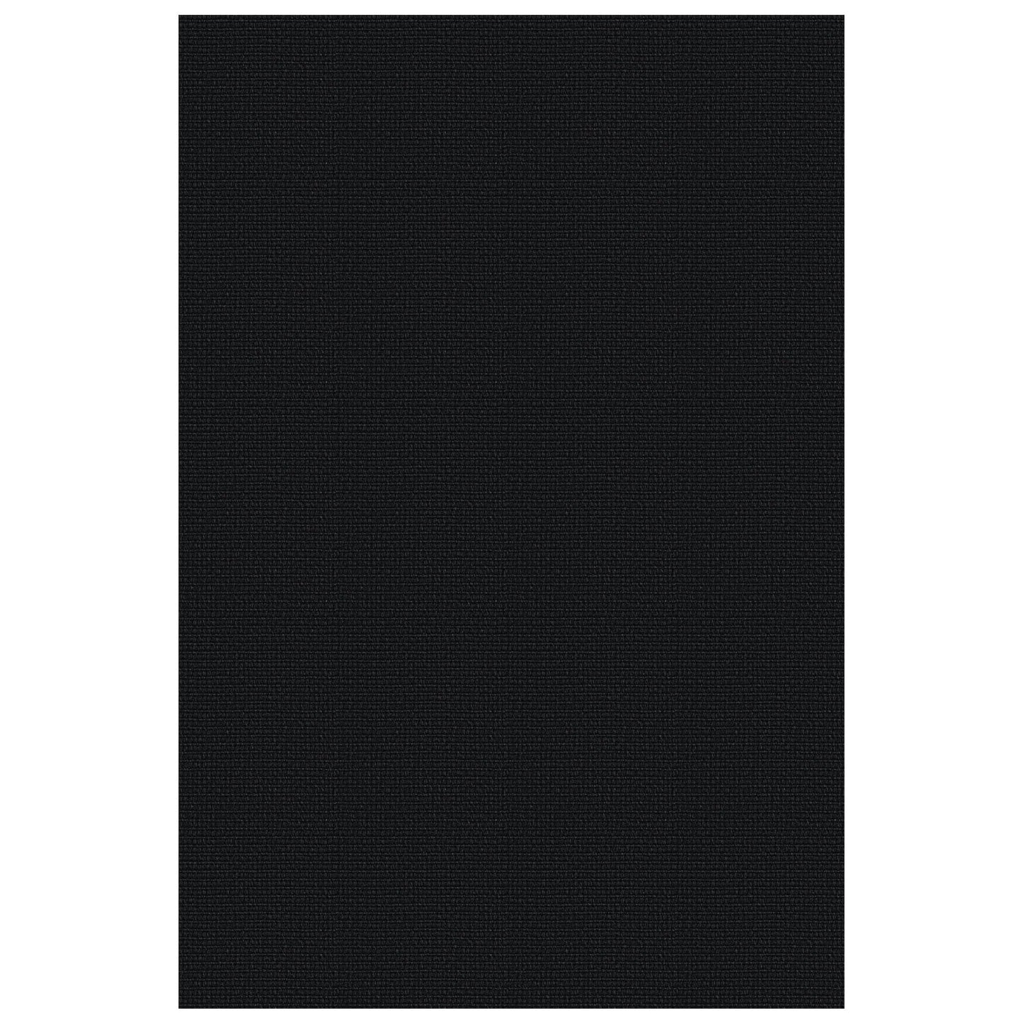 KOZYFLY Washable Area Rug 2x3 Ft Small Entryway Rug Indoor Door Mat Non Slip Front Door Rugs Indoor Braided Cotton Floor Carpet for Front Entrance Bathroom Kitchen Foyer, Black