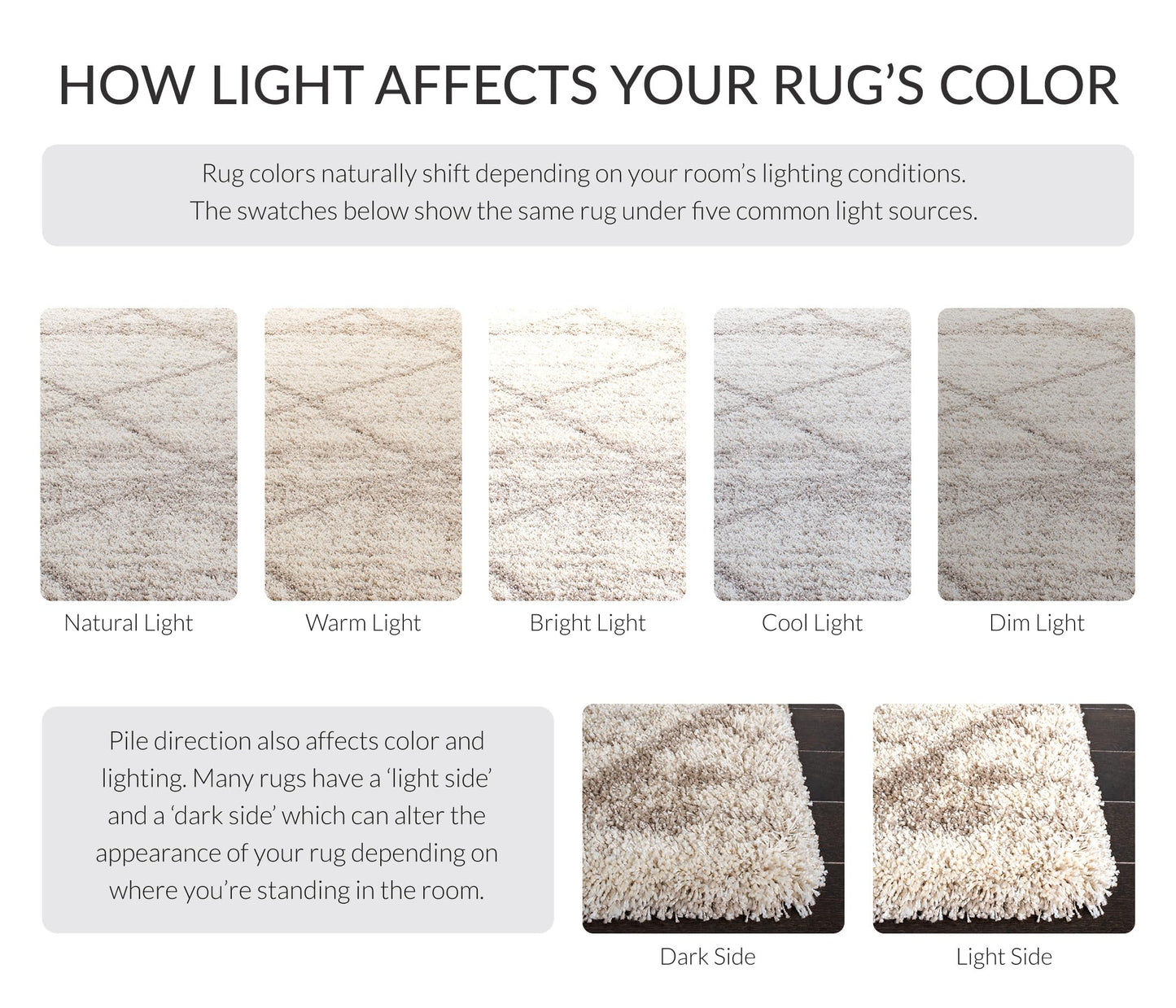 SAFAVIEH Hudson Shag Collection Area Rug - 9' x 12', Multi Ivory & Beige, Modern Trellis Design, Non-Shedding & Easy Care, 2-inch Thick Ideal for High Traffic Areas in Living Room, Bedroom (SGH281H)
