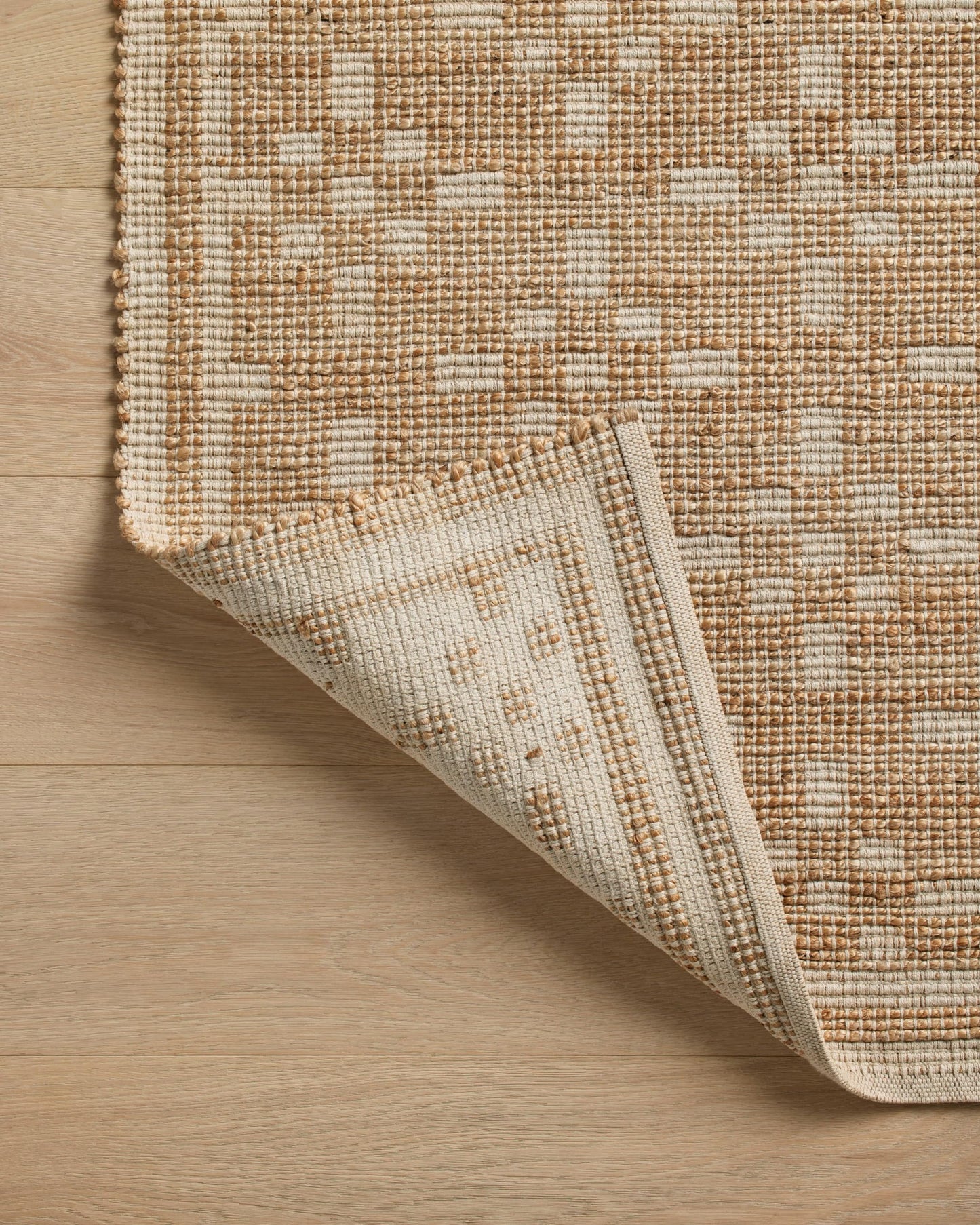 Loloi Chris Loves Julia Judy Collection JUD-07 Natural/Ivory 7'-9" x 9'-9" Area Rug