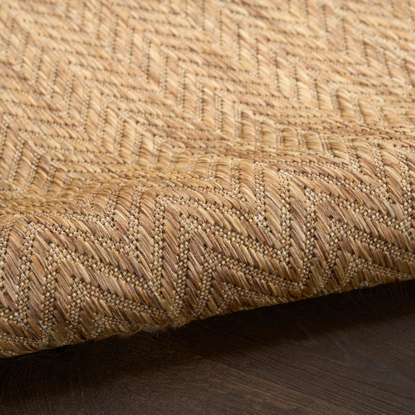 Nourison Home Horizon Indoor/Outdoor Natural 10' x 14' Area Rug - Easy Clean, Non Shedding, Bed Room, Living Room, Dining Room, Kitchen (10' x 14')