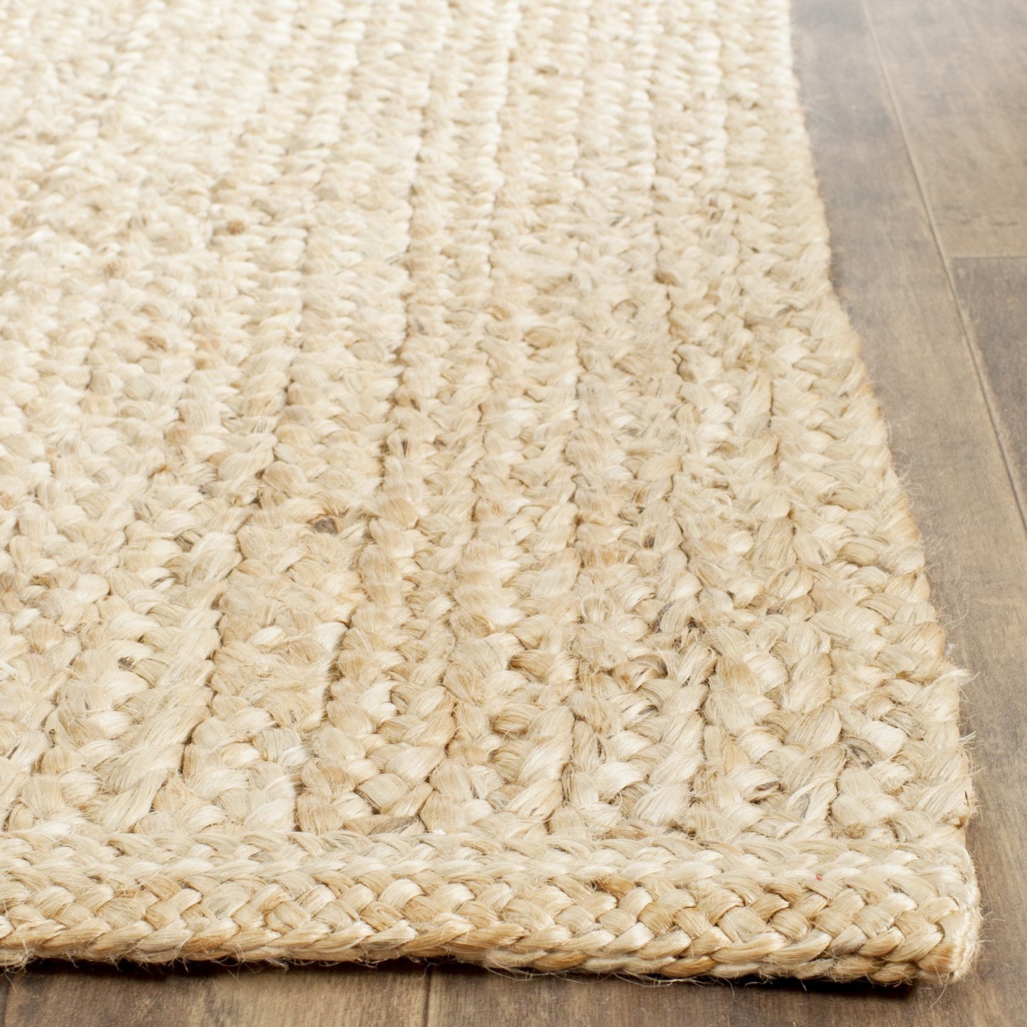 SAFAVIEH Natural Fiber Collection Runner Rug - 2'6" x 10', Natural, Handmade Jute, Ideal for High Traffic Areas in Living Room, Bedroom (NF461A)