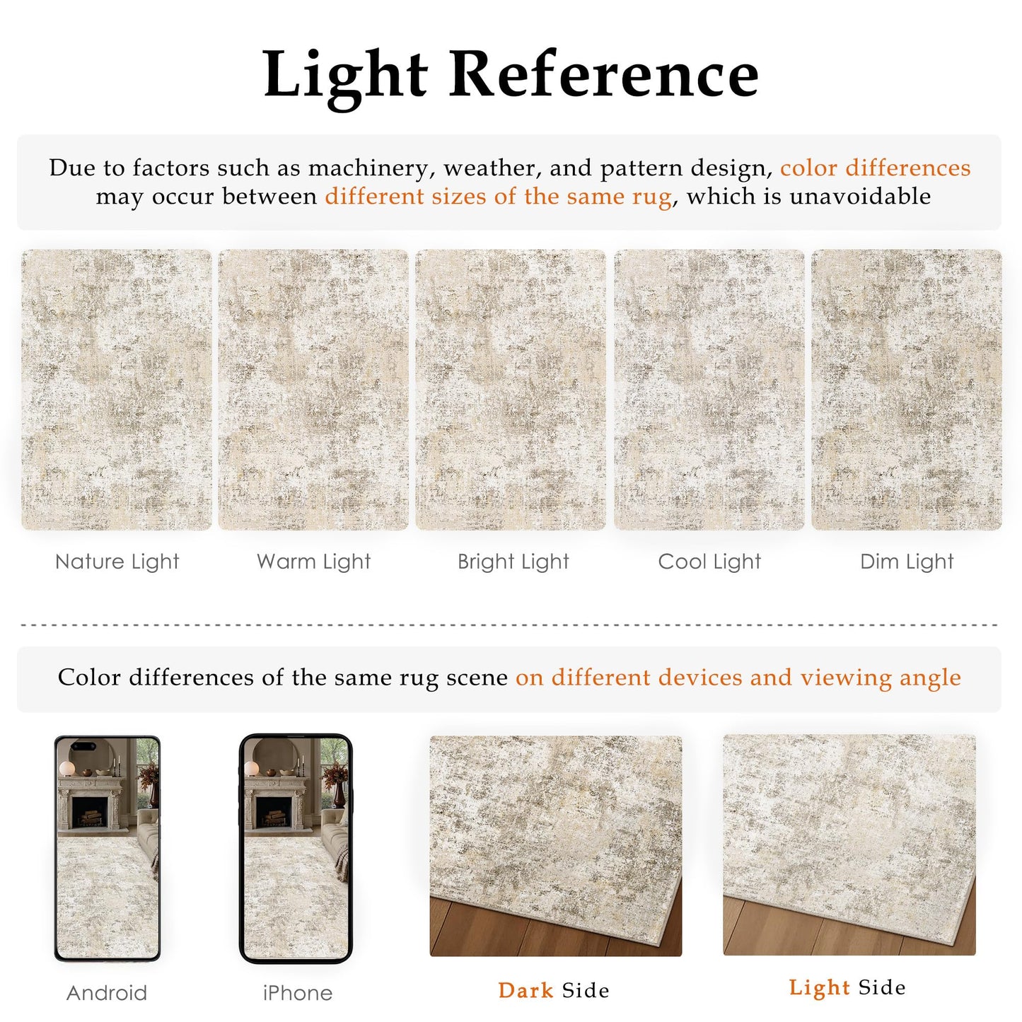 PureCozy 2x3 Washable Area Rug Beige Abstract Non Slip Carpet for Entryway Kitchen Soft Low Pile Neutral Modern Throw Indoor Door Mat Living Room Bedroom Office Bathroom