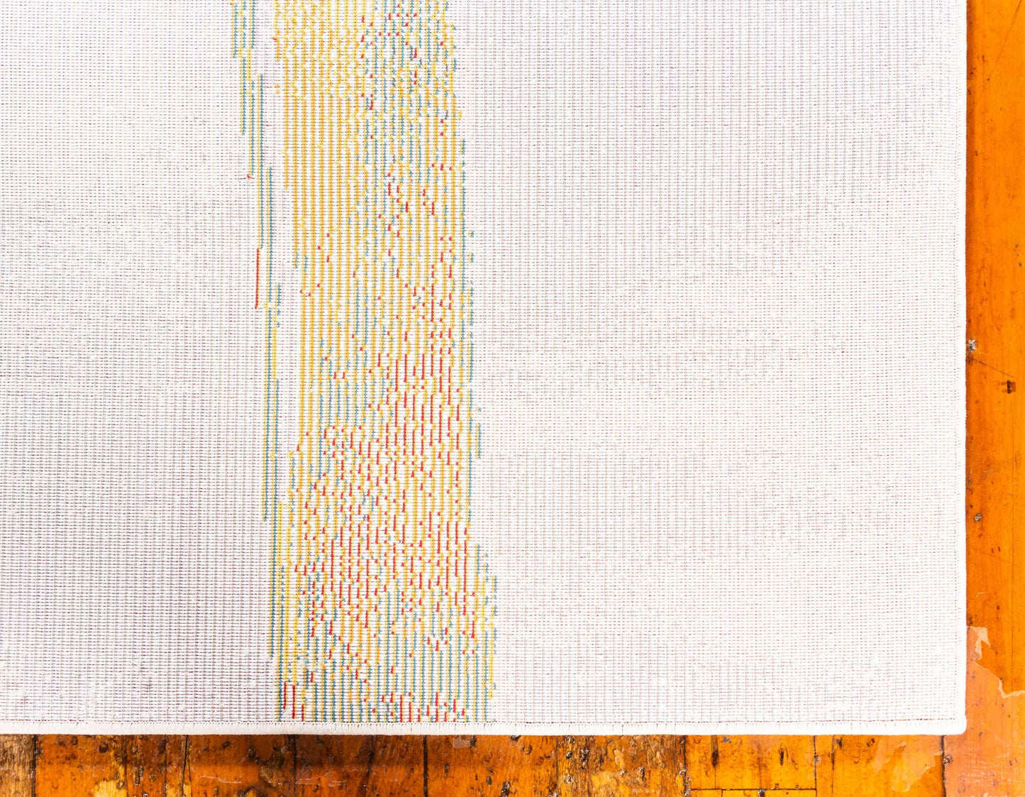 Unique Loom Estrella Collection Bright Colors, Geometric, Abstract, Modern Area Rug (6' 0 x 9' 0 Rectangular, Beige/Yellow)