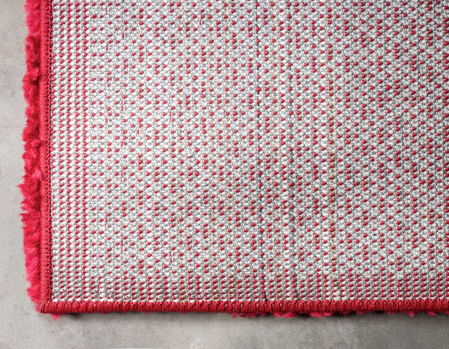 Unique Loom Solo Collection Area Rug - Calabasas (7' 10" x 10' Rectangle, Red)