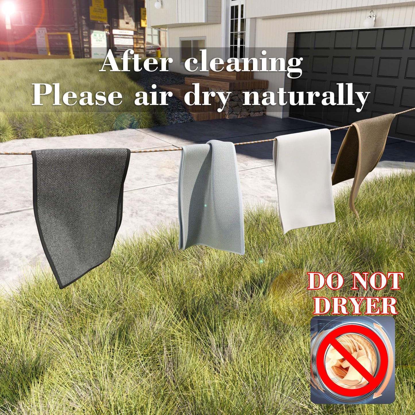 Stair Treads Carpet for Wooden Steps, Non Slip Landing Mat Rug Whit Rubber Backing, Polyester Soft Stairs Resistant Indoor Skid Runner Safety Rugs for Family, Absorbent Washable 31" x 31" Dark Gray
