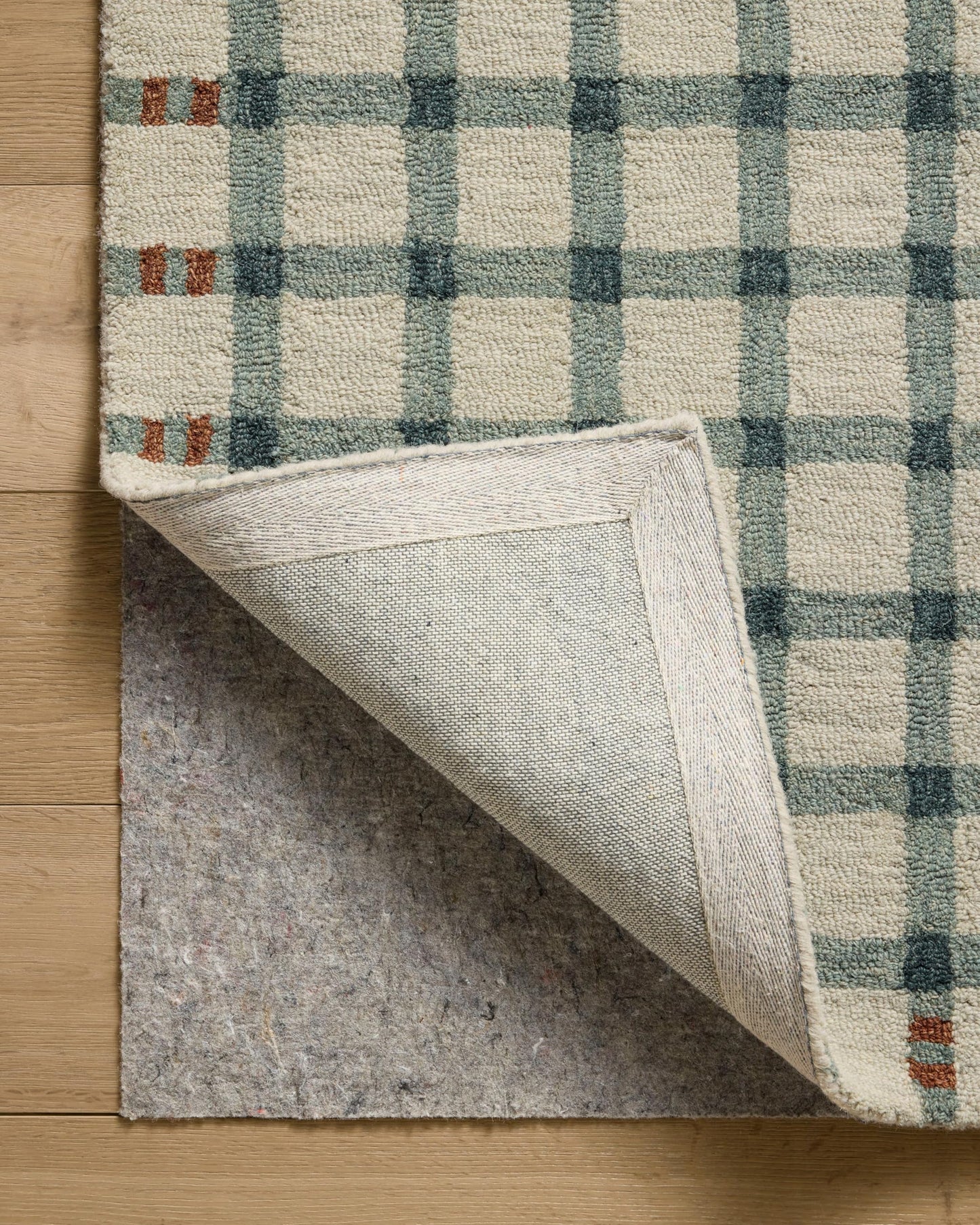 Loloi Magnolia Home by Joanna Gaines Waylon Collection WAY-02 Spa/Brick 8'-6" x 11'-6" Area Rug