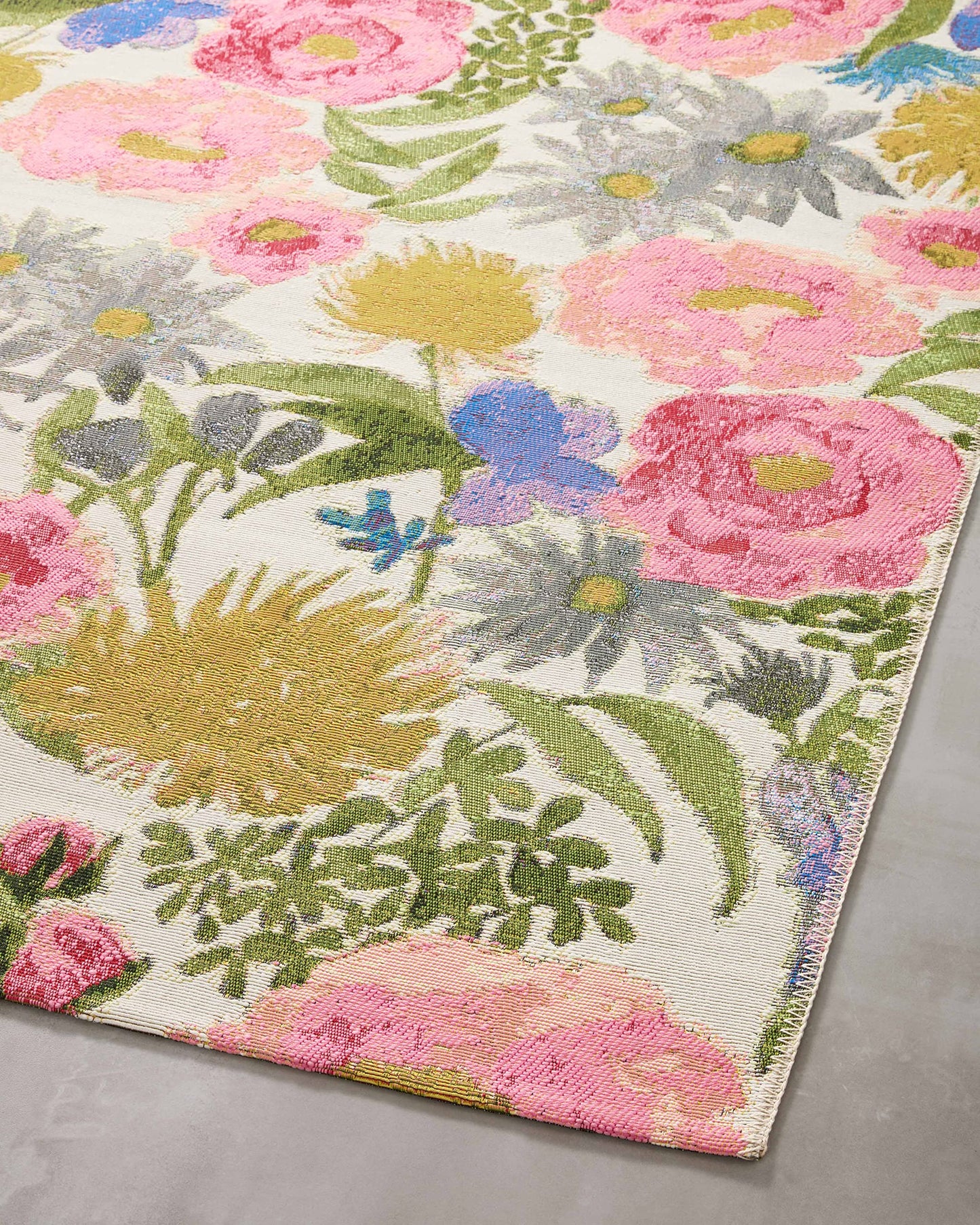 Loloi Botanical Collection BOT-01 Ivory/Multi 3'-11" x 5'-11" Accent Rug