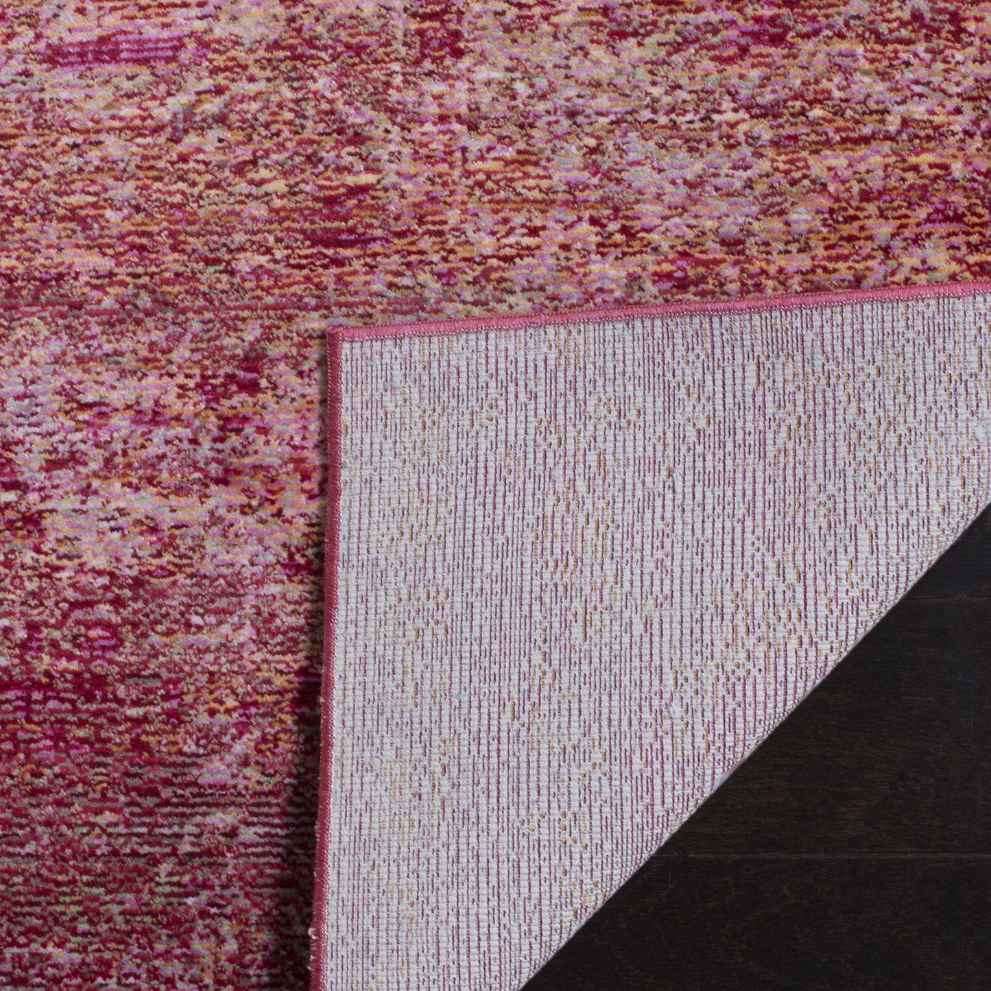 SAFAVIEH Mystique Collection Accent Rug - 4' x 6', Rust & Multi, Watercolor Overdyed Distressed Design, Non-Shedding & Easy Care, Ideal for High Traffic Areas in Foyer, Living Room, Bedroom (MYS920P)