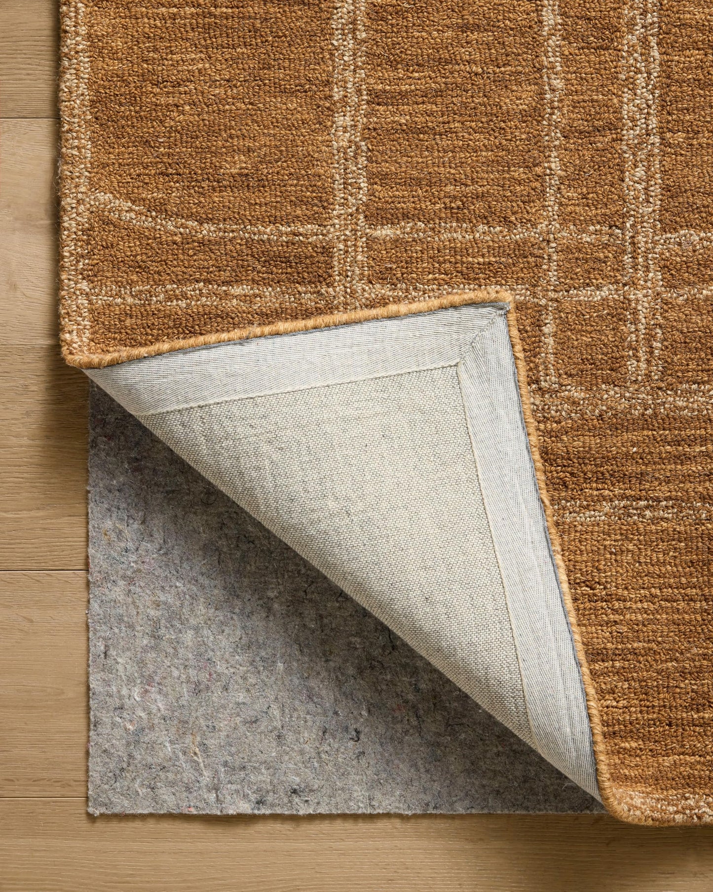 Loloi Jeremiah Brent Barrow Collection BAR-03 Clay/Natural 7'-9" x 9'-9" Area Rug