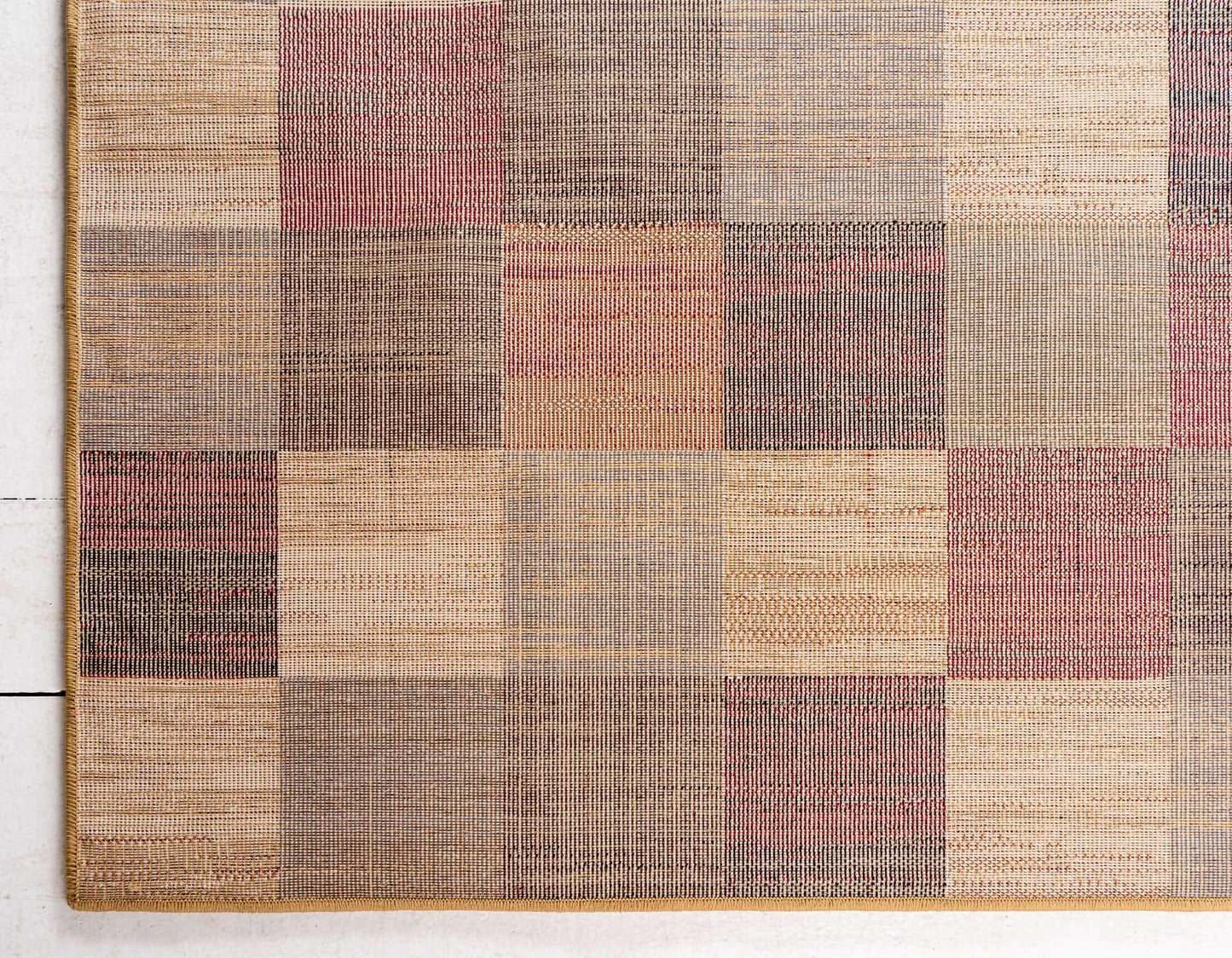 Unique Loom Barista Collection Area Rug - Gava (5' 3" x 8' Rectangle, Multi/ Brown)