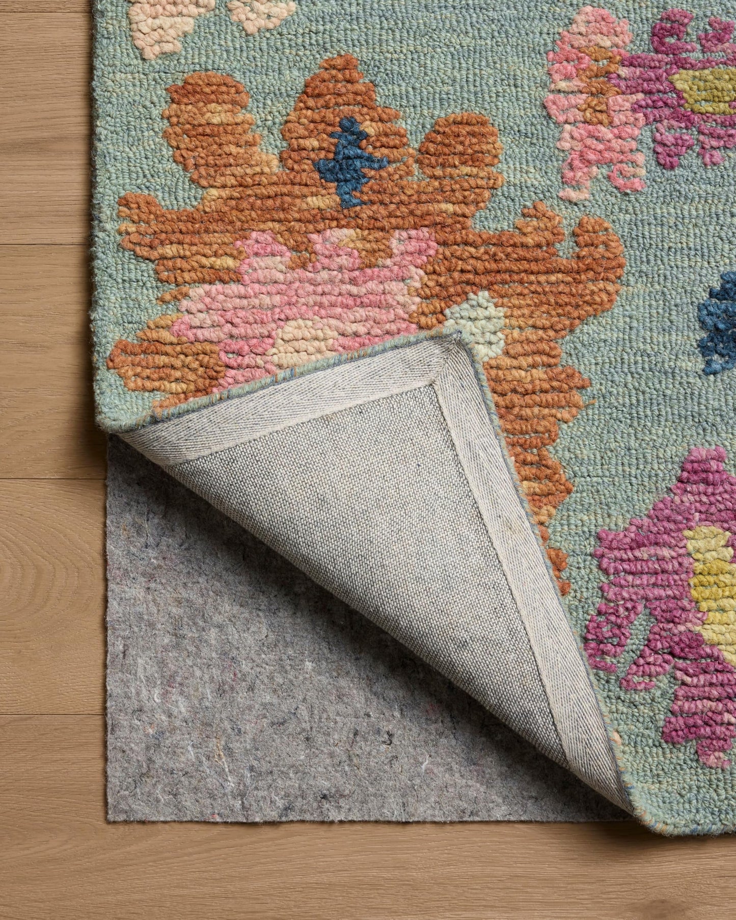 Loloi Tilly Collection TIL-01 Spa/Multi 5'-0" x 7'-6" Area Rug