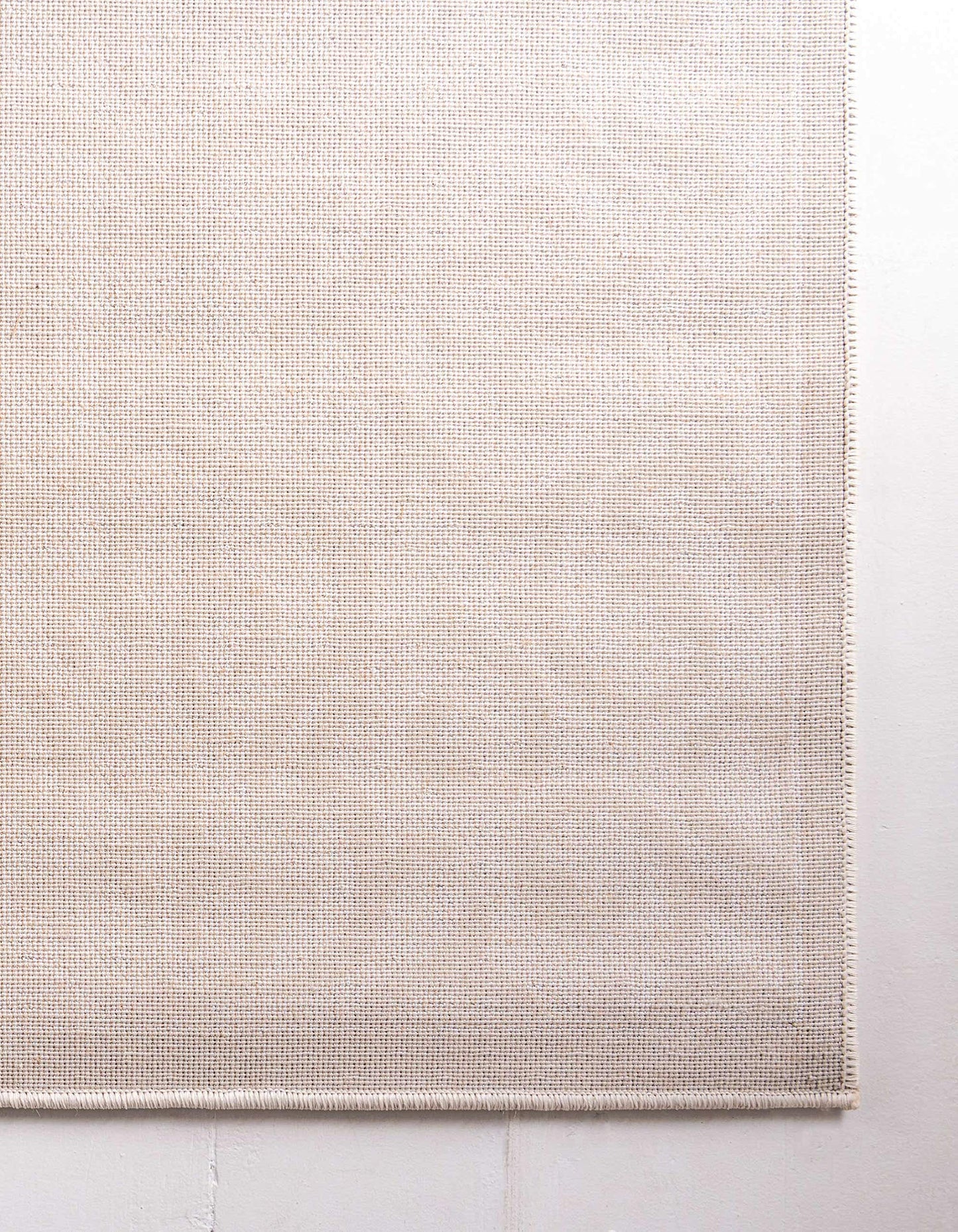 Unique Loom Rushmore Collection Area Rug - Johnson (7' 1" x 10' Rectangle, Snow White/ Beige)