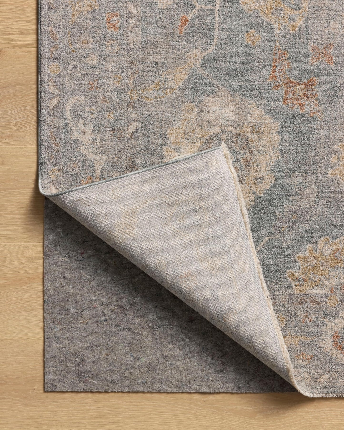 Loloi Chris Loves Julia Louisa Collection LOI-02 Ocean/Sunset 9'-6" x 13'-1", .38" Pile Height, Area Rug