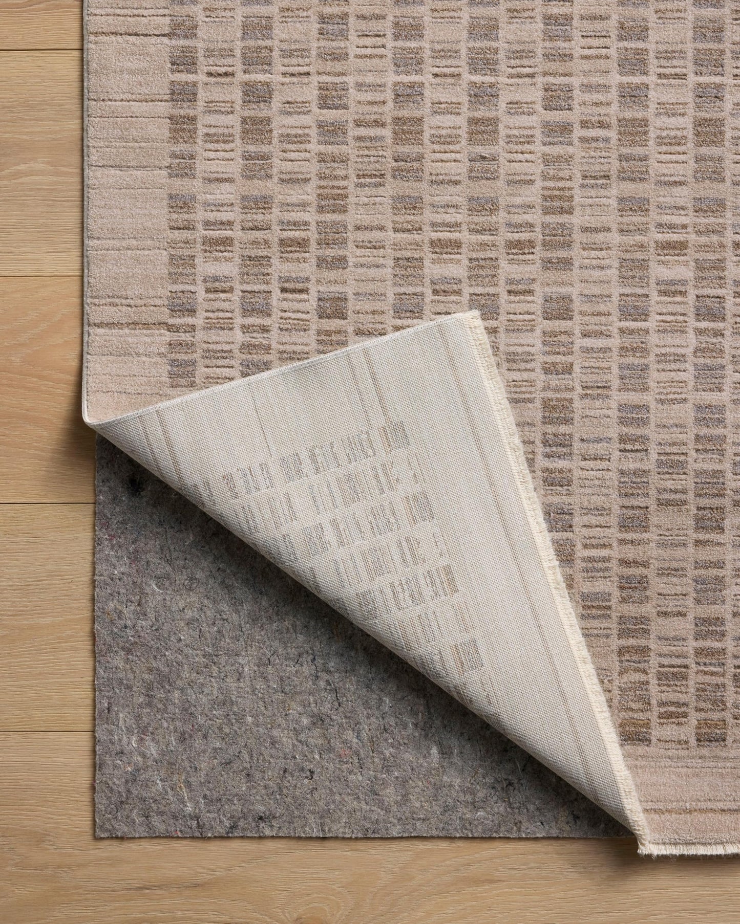 Loloi Amber Lewis Cali Collection CIL-02 Natural/Slate 9'-6" x 13', .25" Pile Height, Area Rug