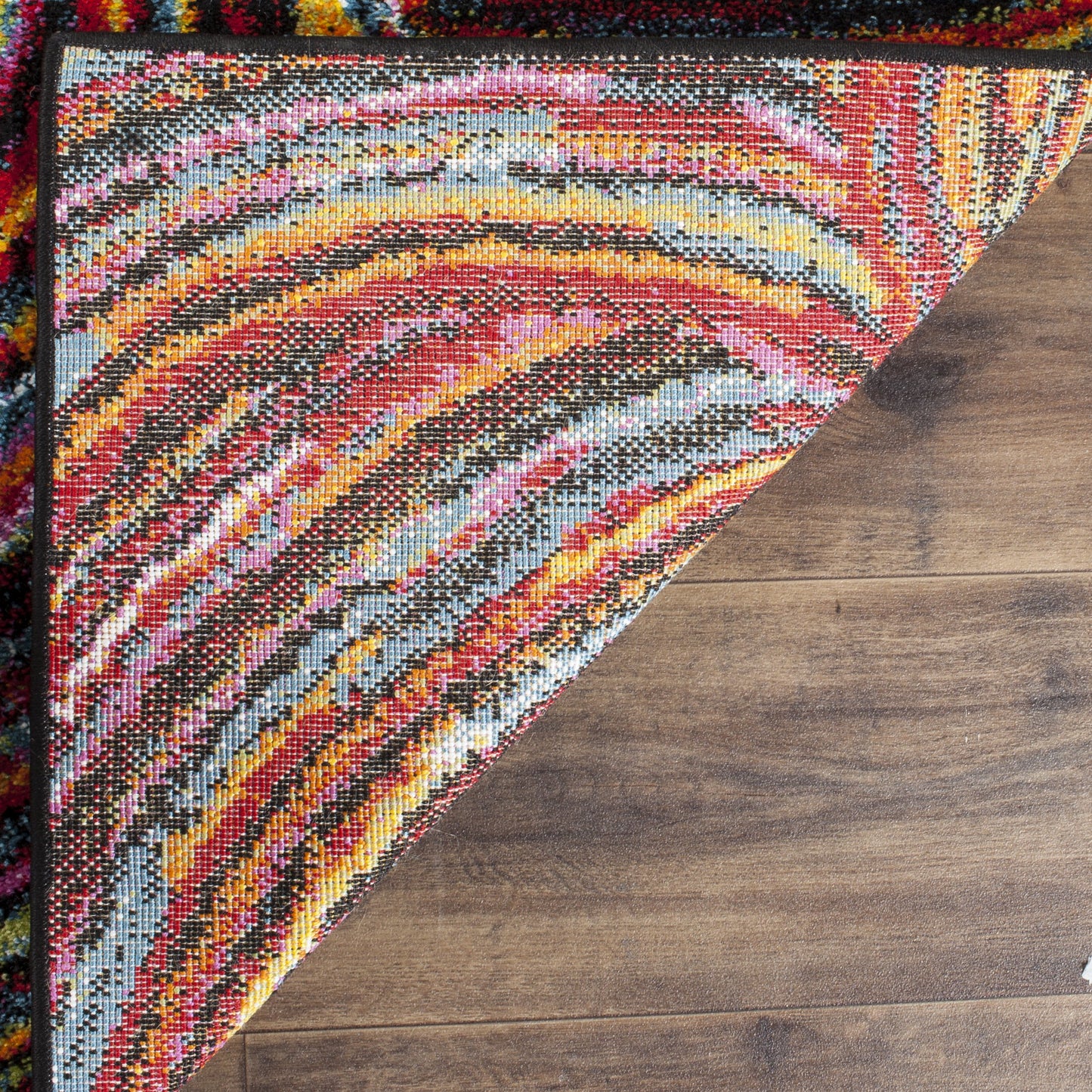 SAFAVIEH Area Rug 8x10 - Aruba Collection - Large - Multi, Boho Abstract Flower Pattern, Non-Shedding & Easy Cleaning, Ideal for Living Room, Bedroom, Office, Dining Space (ARB503M)