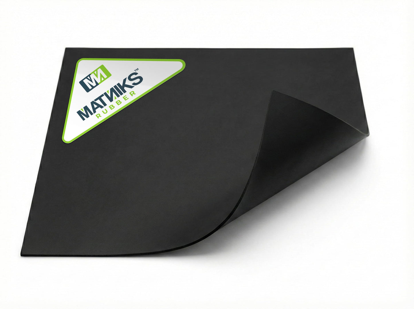 MATNIKS Neoprene Rubber Sheet, Heavy Duty, High Grade 60A, Black, 12x12-Inch by 1/16" (+/- 5%) for Plumbing, Gaskets DIY Material, Supports, Leveling, Sealing, Bumpers, Protection, Flooring