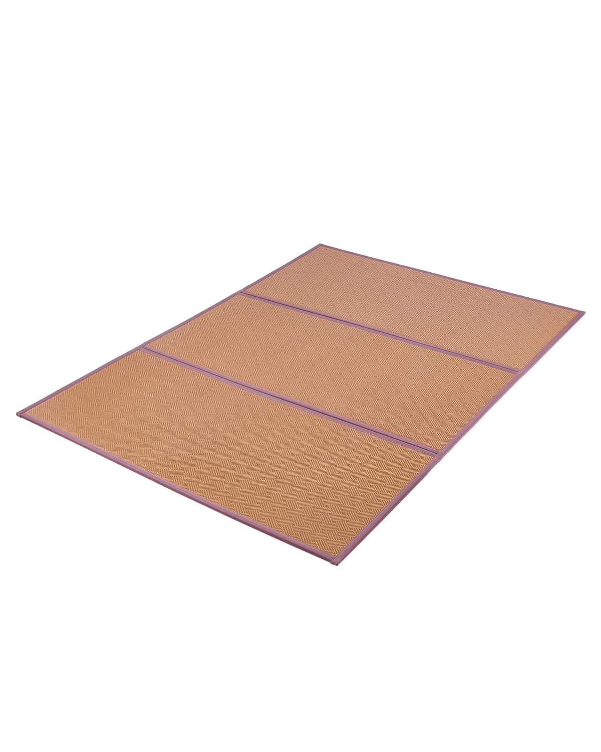 VEVOR Japanese Tatami Mat, Full XL - 55'' X 80'' Foldable Handwoven Rattan Tatami Mat, Non-Slip & Easily Cleaned Tatami Mattress, Summer Breathable Tatami for Sleeping, Meditation, Yoga