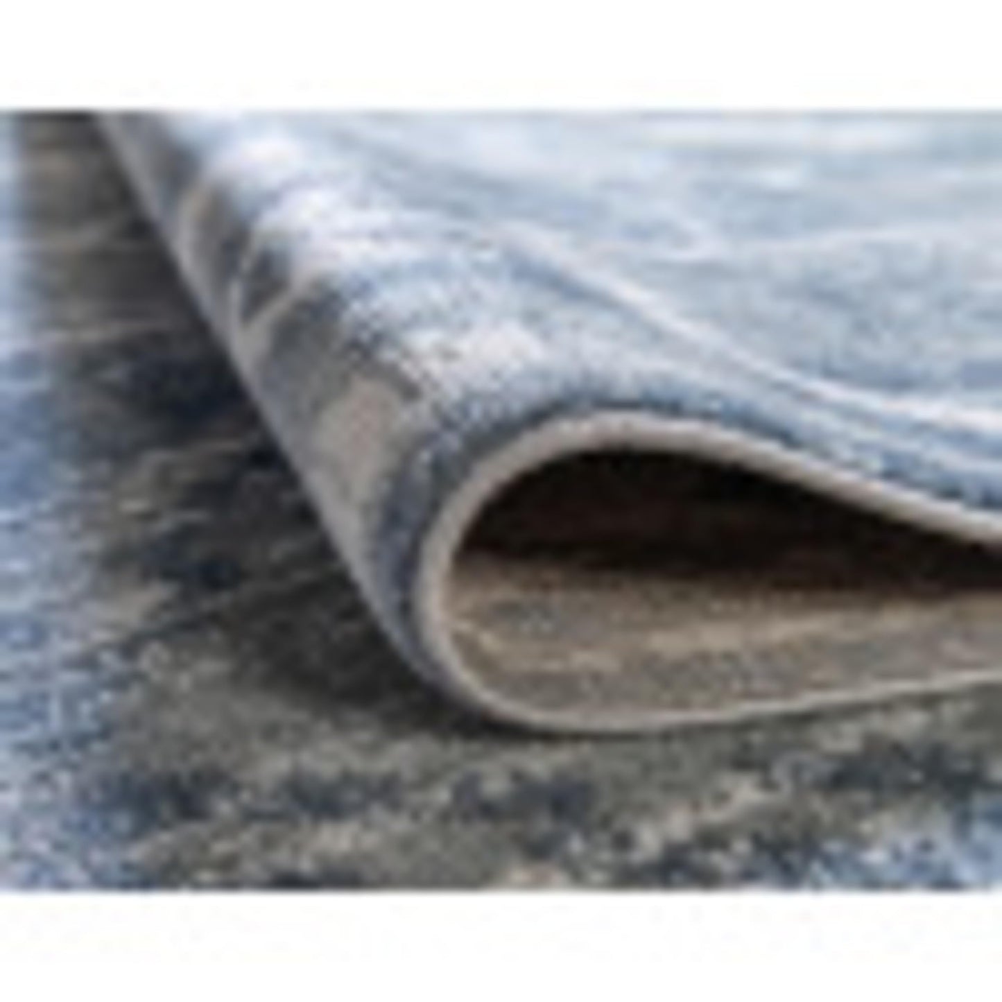 Unique Loom Portland Collection Southwestern Inspired Striped Tone-on-Tone Area Rug (10' 0 x 14' 0 Rectangular, Blue/ Gray)