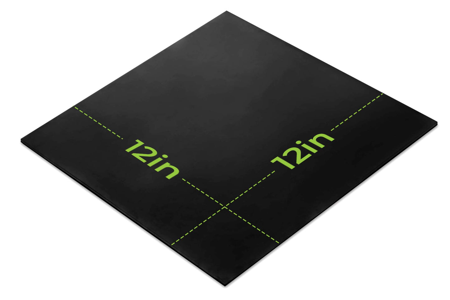 MATNIKS Neoprene Rubber Sheet, Heavy Duty, High Grade 60A, Black, 12x12-Inch by 1/16" (+/- 5%) for Plumbing, Gaskets DIY Material, Supports, Leveling, Sealing, Bumpers, Protection, Flooring