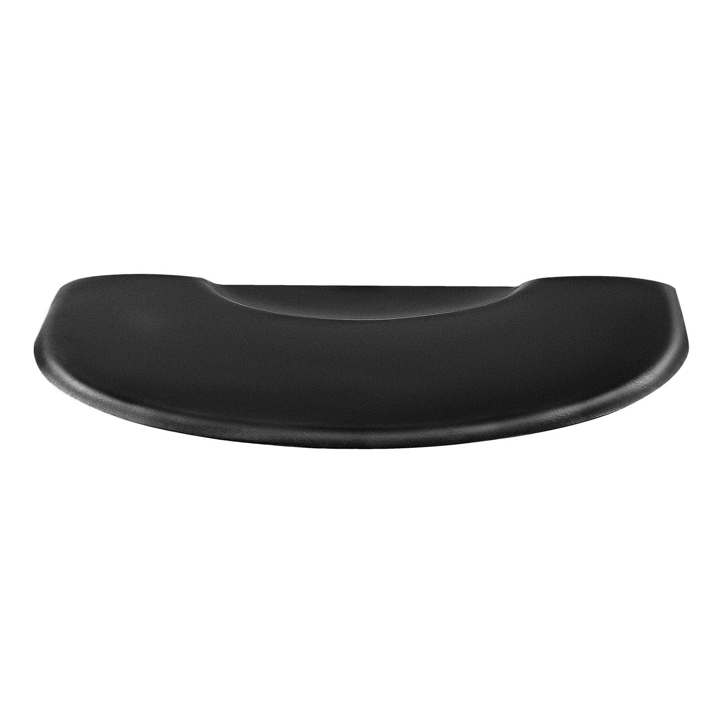 VEVOR Salon Mat for Hair Stylist, 3 x 4 FT Semi-Circle Salon Chair Mat, 1-inch Thickened Anti Fatigue Barber Shop Floor Mat with Round Cut Out, Easy-to-Clean PVC Surface & Anti-Trip Beveled Edges