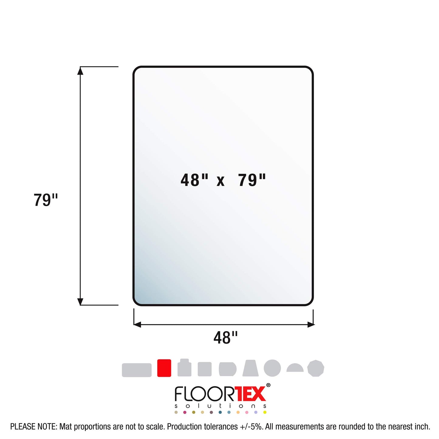 FLR1120023ER - Cleartex General Office Chair Mat