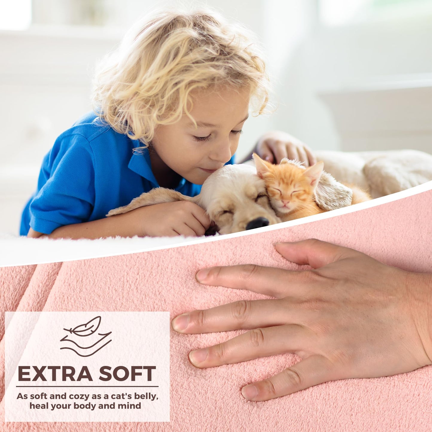 PAGGED Pink Bathroom Rug Set of 2 Memory Foam Bath Mat Set Non Slip Washable Floor Mats Soft Absorbent Plush Microfiber Shower Tub Bathrug Blsh