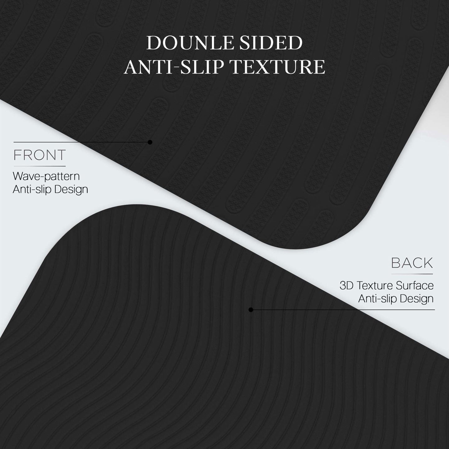 Feetlu Extra Thick 12mm Exercise Mat – 74"L x 26"W Inch, Non-Slip, Joint-Friendly & Cushioned Fitness Mat for Yoga, Pilates & Floor Workouts – Durable, Supportive & Includes Feetlu Classic Strap (Black)
