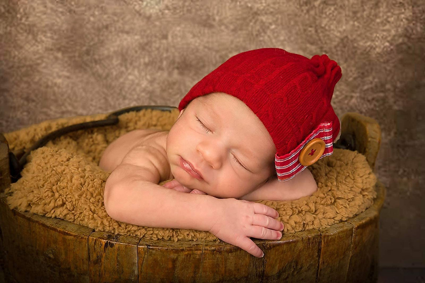 Allenjoy 5x7ft Soft Fabric Brown Wall with Wooden Floor Photography Backdrop Newborn Baby Photoshoot Abstract Portraits Photo Photographer Background Props