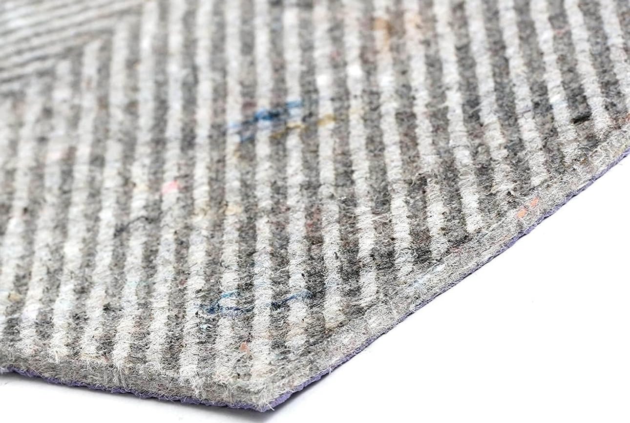 2'x8' Durahold Plus(TM) Felt and Rubber Non Slip Runner Rug Pad for Hard Floors