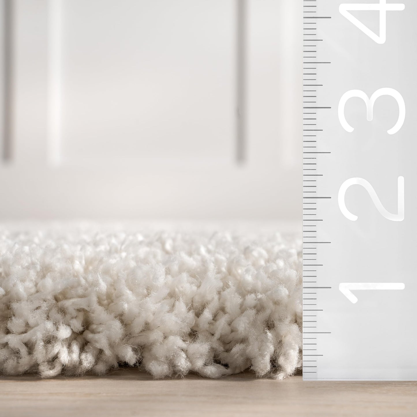 Nuloom Gloria Beige, 8' x 10', Abstract, Shag, Soft and Cozy, Plush, High Traffic, Stain Resistant, Easy Clean, Durable Area Rug for Bedroom, Living Room, Dining Space, Den, Foyer, Entryway