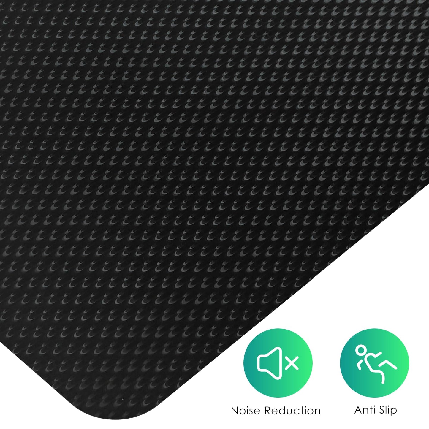 Vicwe Gaming Chair Mat for Hard Floor,51" x 63" Computer Chair Mat for Tile Floor,Anti-Slip Hard Floor Protector Rolling Chair for Office Home