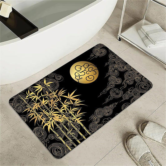 ZHUZHISHAN Diatomaceous Earth Bath Mat,Clouds -Non-Slip Volume Super Absorbent Fast Drying Eco-Friendly Easy to Clean for Bathroom Kitchen Door mat 16×24Inch (40 * 60cm)