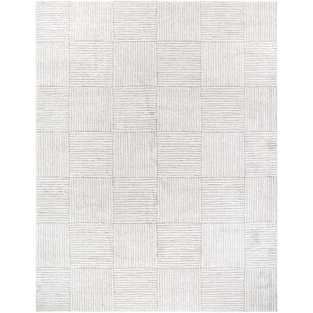 Livabliss x Galey Alix Architect II Modern Geometric Area Rug, 7'10" x 10' (8' x 10'), Brown
