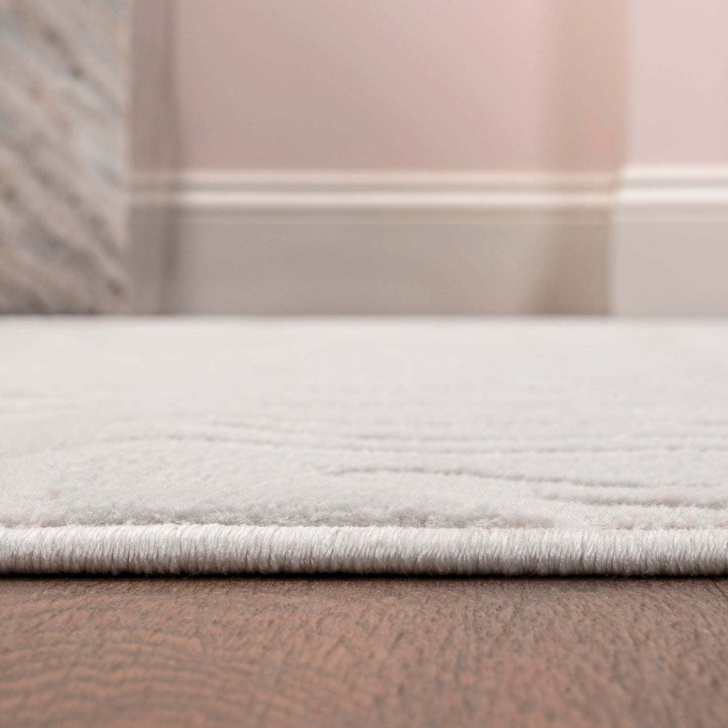 JONATHAN Y Graphic Lines High-Low Indoor Area Rug 3X5 White/Cream, Alcina Modern Scandinavian for Living Room, Bedroom, Kitchen, Easy-Cleaning, High Traffic, Pet-Friendly, Non-Shedding SND102B-3
