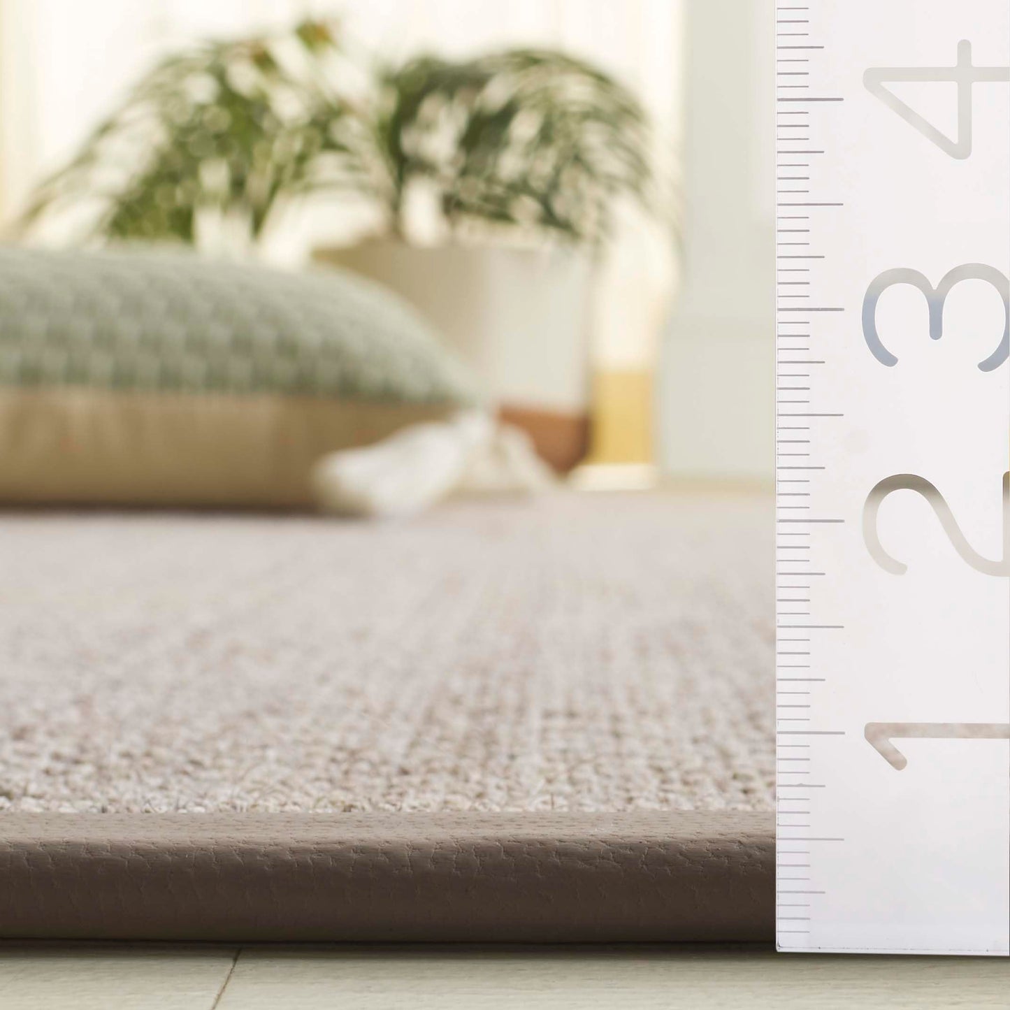 SAFAVIEH Area Rug 5x8 - Natural Fiber Collection - Marble & Beige, Sisal, Ideal for Living Room, Bedroom, Dining Space (NF136B)