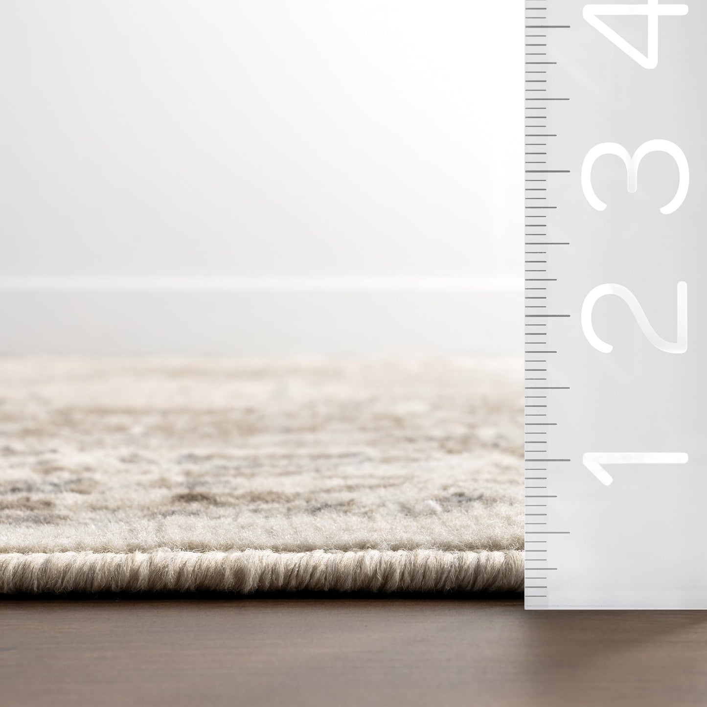 nuLOOM 9x12 Becca Traditional Tiled Area Rug, Beige, Faded Transitional Design, Stain Resistant, For Bedroom, Dining Room, Living Room, Hallway, Office, Kitchen, Entryway