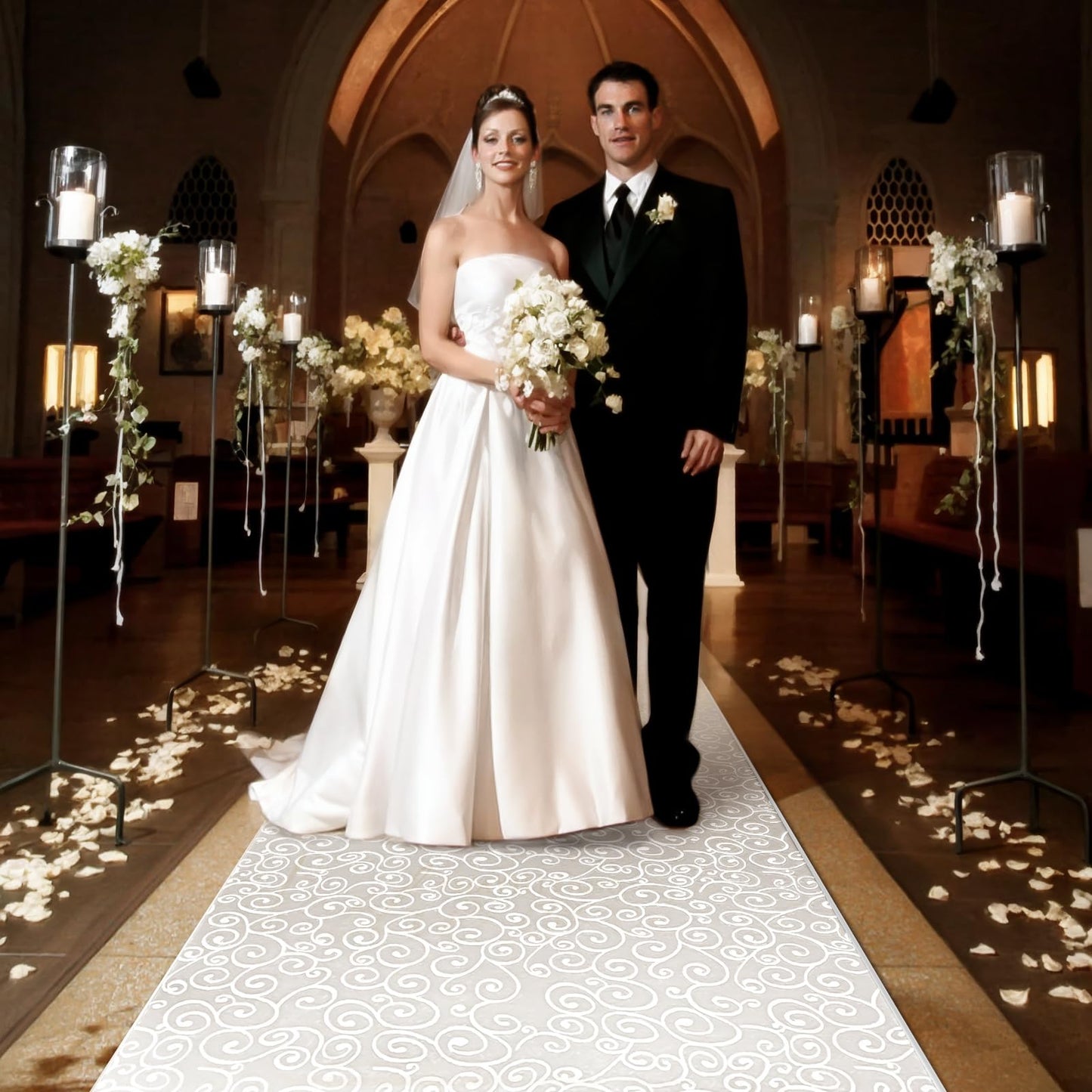 FrenzyBird Thickened Aisle Runner, Vine, 3x100 Feet