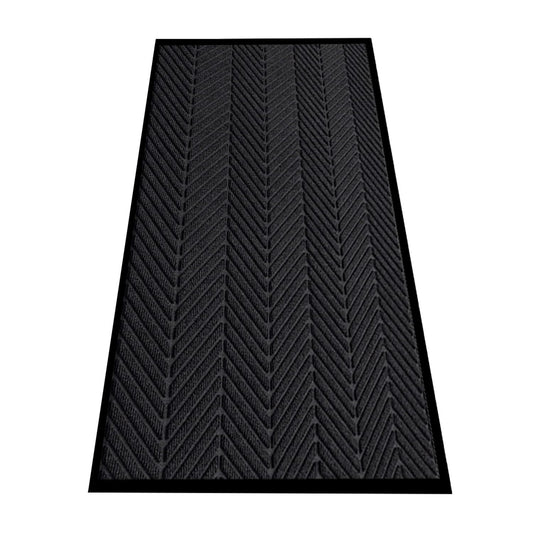 Front Door Mat,3'x5' Commercial Floor Mat Indoor Outdoor Entrance, Heavy Duty Welcome Mat, Rubber Backing Non Slip Doormat for Entryway, Large Entry Rug for Home Office Business Areas