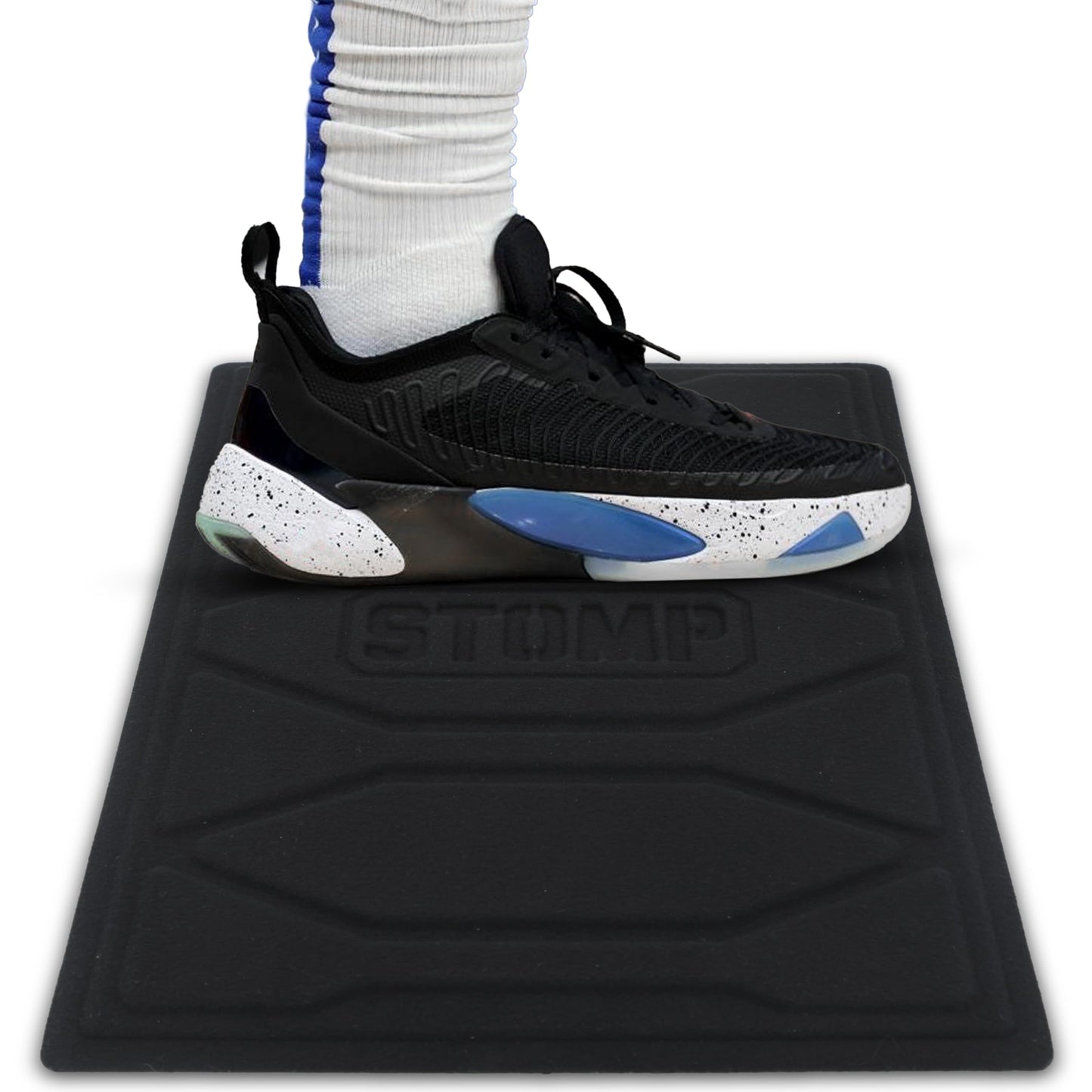 STOMP Athletics Mini Traction Mat - As Seen on Shark Tank, Black