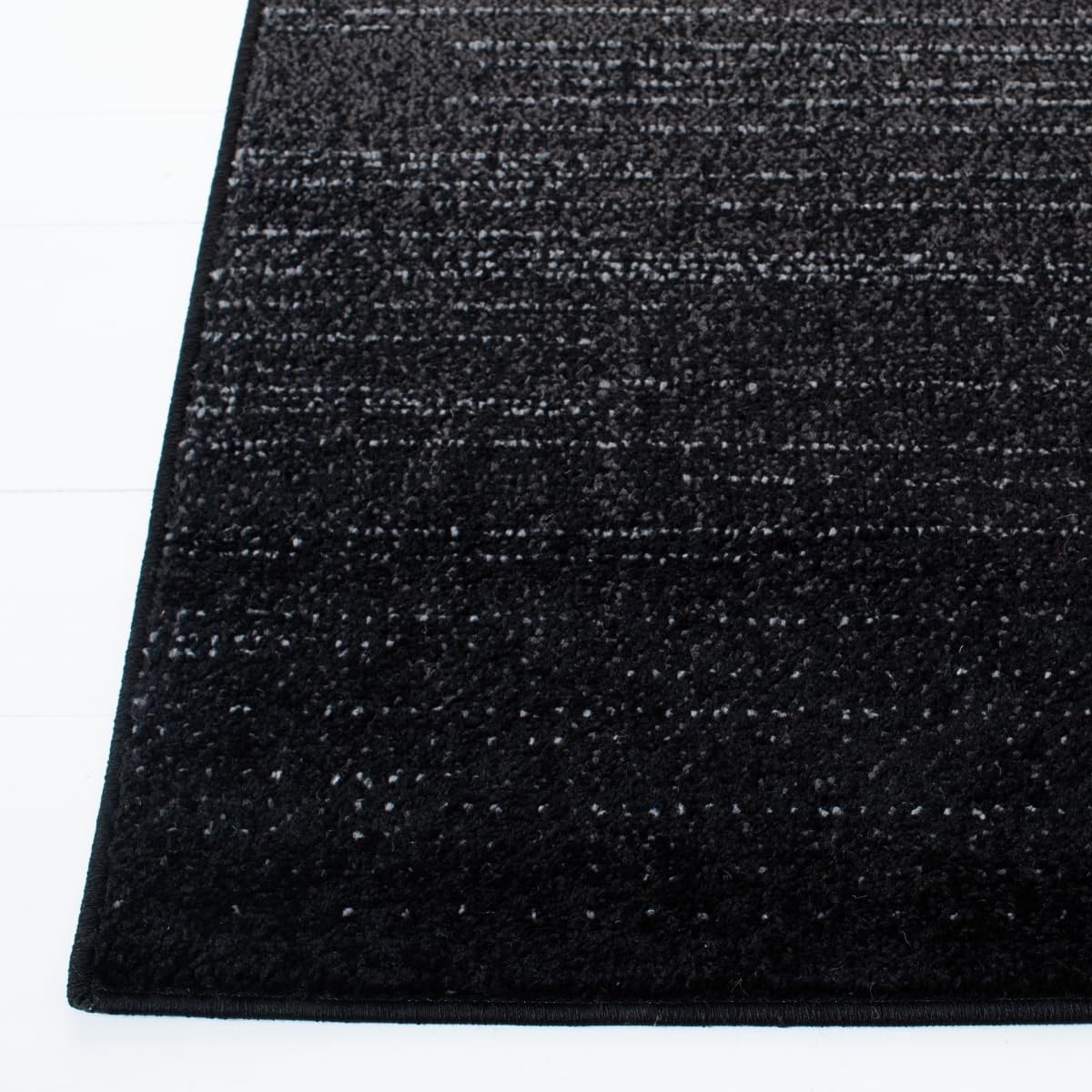 SAFAVIEH Adirondack Collection Accent Rug - 3' x 5', Black & Grey, Modern Design, Non-Shedding & Easy Care, Ideal for High Traffic Areas in Entryway, Living Room, Bedroom (ADR183F)