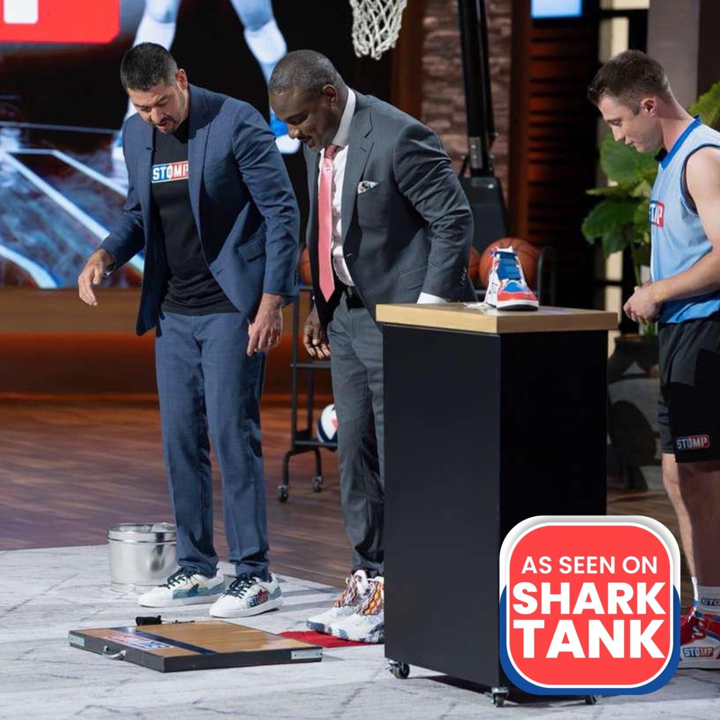STOMP Athletics Mini Traction Mat - As Seen on Shark Tank, Black