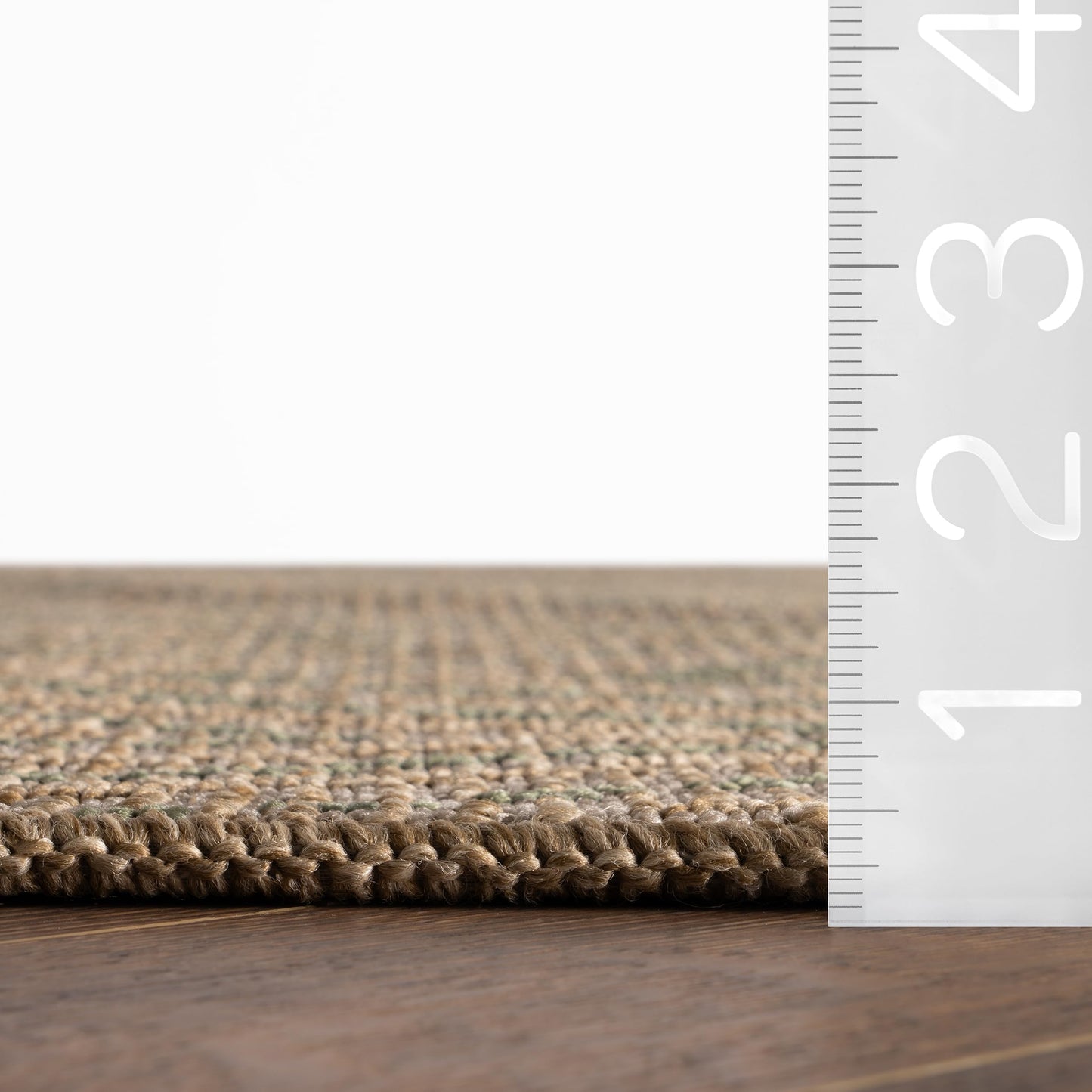 Nuloom Marivelle Chevron 5' x 8' Indoor/Outdoor for Living Room Patio Deck Front Porch, Green